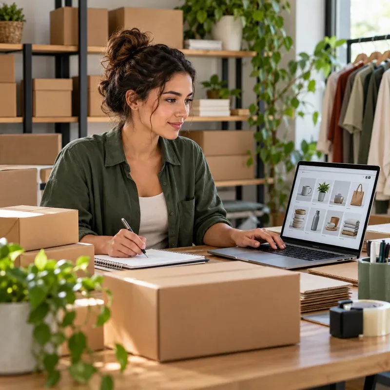Gestão de uma loja virtual e preparação de pedidos